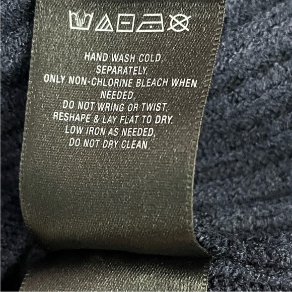 Anthropologie Colorblocked Mock Neck Sweater XL
Navy and Lavender - Picture 7 of 8